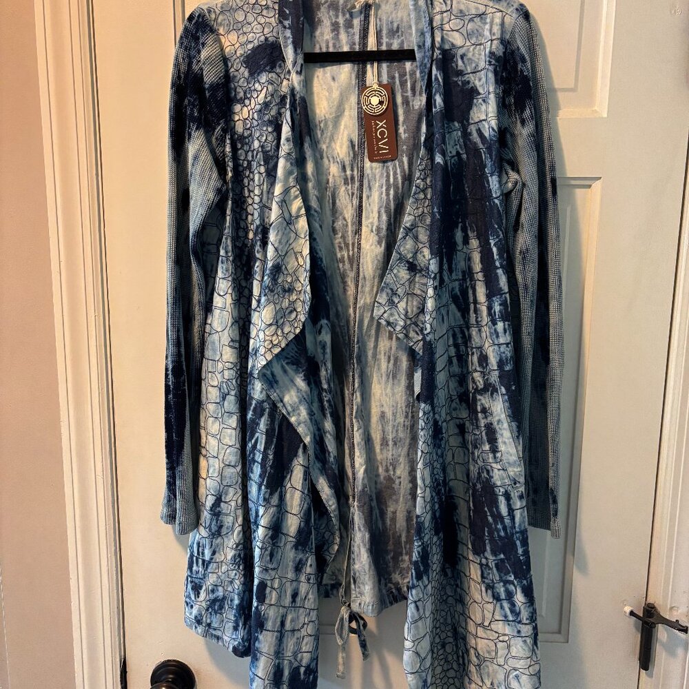 NWT XCVI draped jacket size S